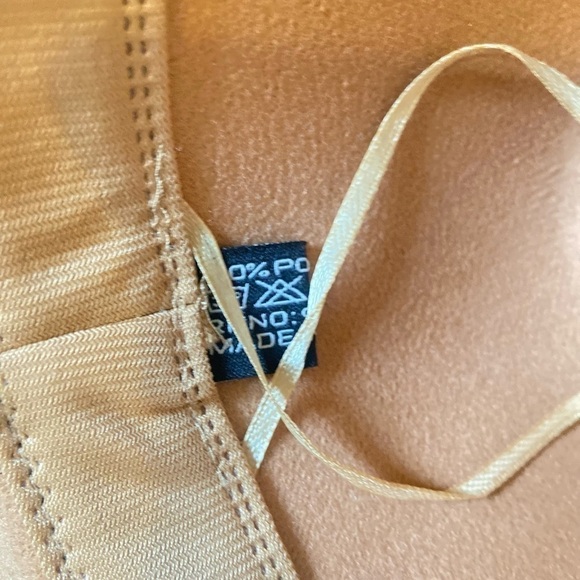 New Fedora faux wool felt camel hat vegan animal print leather woven head strap - Picture 3 of 3